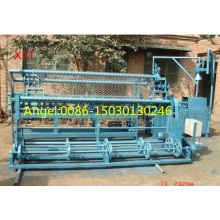 4m Width Width Full Automatic Double Wire Chain Link Fence Machine